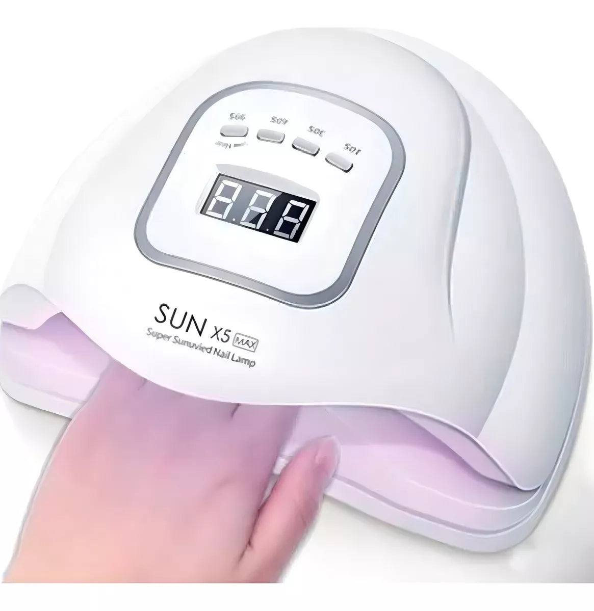 Cabine de Secador de Unhas com Gel LED UV Sun X5 Max 120w