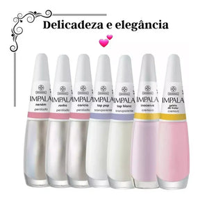 Kit 30 Esmaltes Impala Unha Mãos Pés Manicure Atacado