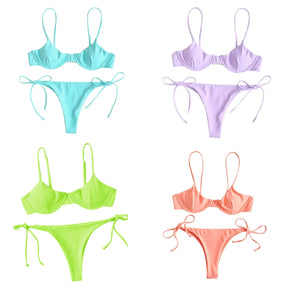 femininos de 2 peças, top ribbed