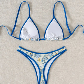 femininas emendadas florais roupa de banho 2024